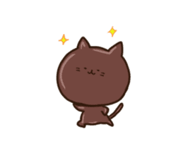 Cat in the cakes sticker #11413535