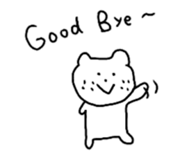 On the eyebrows yuruyurupatsukochan sticker #11413655