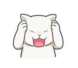 Capriciousness of a cat. Its 3 sticker #11413747