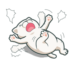 Capriciousness of a cat. Its 4 sticker #11413832