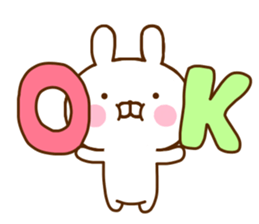 Rabbit Usahina 5 sticker #11413877