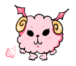 Little Goat-Cotton sticker #11413976