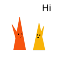 Triangle's path sticker #11414817