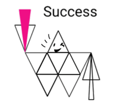 Triangle's path sticker #11414823