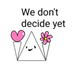 Triangle's path sticker #11414828