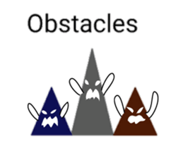 Triangle's path sticker #11414831