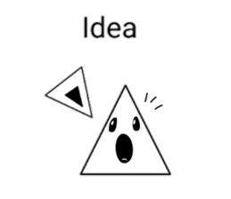 Triangle's path sticker #11414838