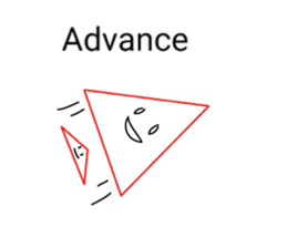 Triangle's path sticker #11414846