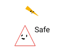 Triangle's path sticker #11414855