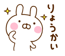 Rabbit Usahina Mainichi sticker #11414939