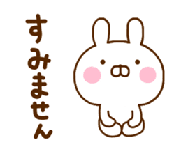 Rabbit Usahina Mainichi sticker #11414956