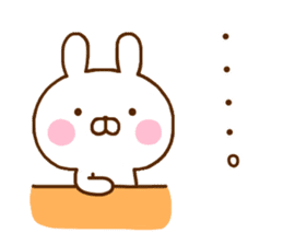 Rabbit Usahina Mainichi sticker #11414957