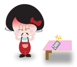 Mey in Red, Summer sticker #11415300