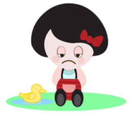 Mey in Red, Summer sticker #11415303