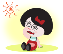 Mey in Red, Summer sticker #11415304