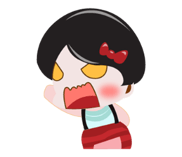 Mey in Red, Summer sticker #11415320