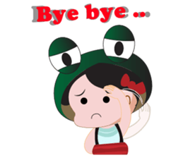 Mey in Red, Summer sticker #11415326