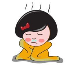 Mey in Red, Summer sticker #11415331