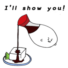 Cool and manly Mr. Seals in the kitchen sticker #11415340