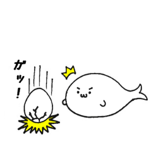 Cool and manly Mr. Seals in the kitchen sticker #11415372