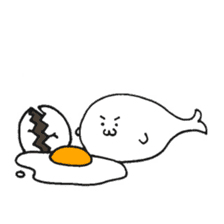 Cool and manly Mr. Seals in the kitchen sticker #11415373