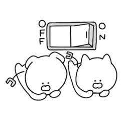 Loose dogs and cats. sticker #11415634