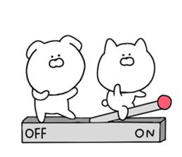 Loose dogs and cats. sticker #11415635