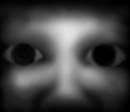 Face jet black of the darkness sticker #11415976