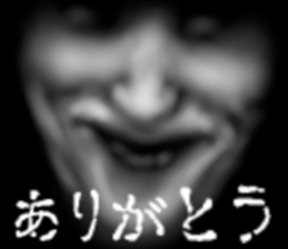 Face jet black of the darkness sticker #11416000