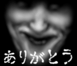 Face jet black of the darkness sticker #11416000