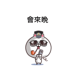 Cat soldier. sticker #11416100