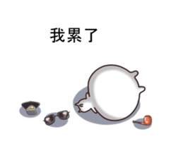 Cat soldier. sticker #11416108