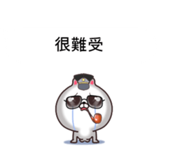 Cat soldier. sticker #11416123