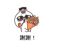 Cat soldier. sticker #11416129