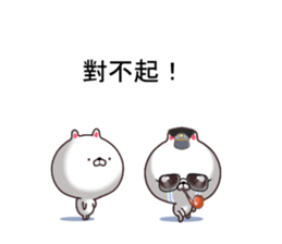 Cat soldier. sticker #11416134