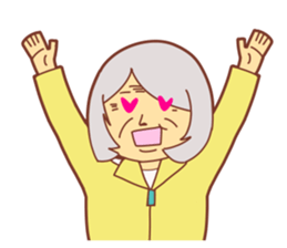 Cheerful teacher sticker #11416221