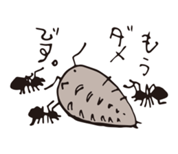 Isopoda 3 (with spider) sticker #11416362
