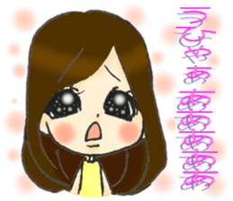 Her name is Hitomi sticker #11416884