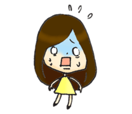 Her name is Hitomi sticker #11416902