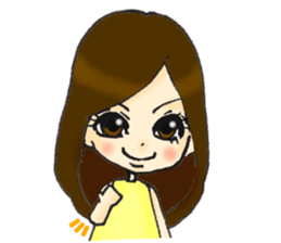 Her name is Hitomi sticker #11416910