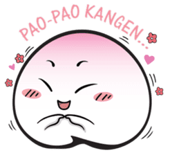 PaoPao Shoutao - Peach Bun sticker #11416915