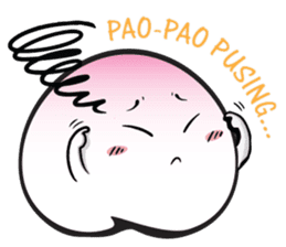 PaoPao Shoutao - Peach Bun sticker #11416917