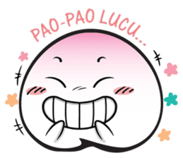 PaoPao Shoutao - Peach Bun sticker #11416918