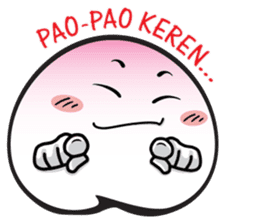 PaoPao Shoutao - Peach Bun sticker #11416920