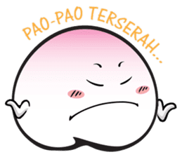 PaoPao Shoutao - Peach Bun sticker #11416922