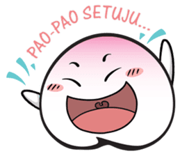 PaoPao Shoutao - Peach Bun sticker #11416926
