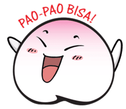 PaoPao Shoutao - Peach Bun sticker #11416929