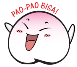 PaoPao Shoutao - Peach Bun sticker #11416929