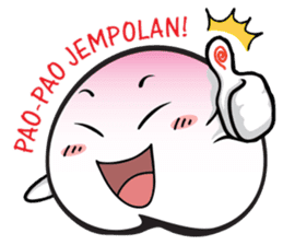PaoPao Shoutao - Peach Bun sticker #11416930
