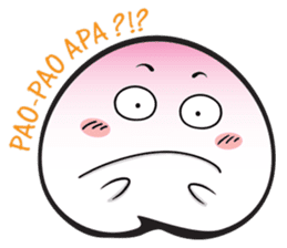 PaoPao Shoutao - Peach Bun sticker #11416932